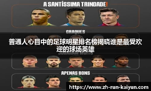 普通人心目中的足球明星排名榜揭晓谁是最受欢迎的球场英雄